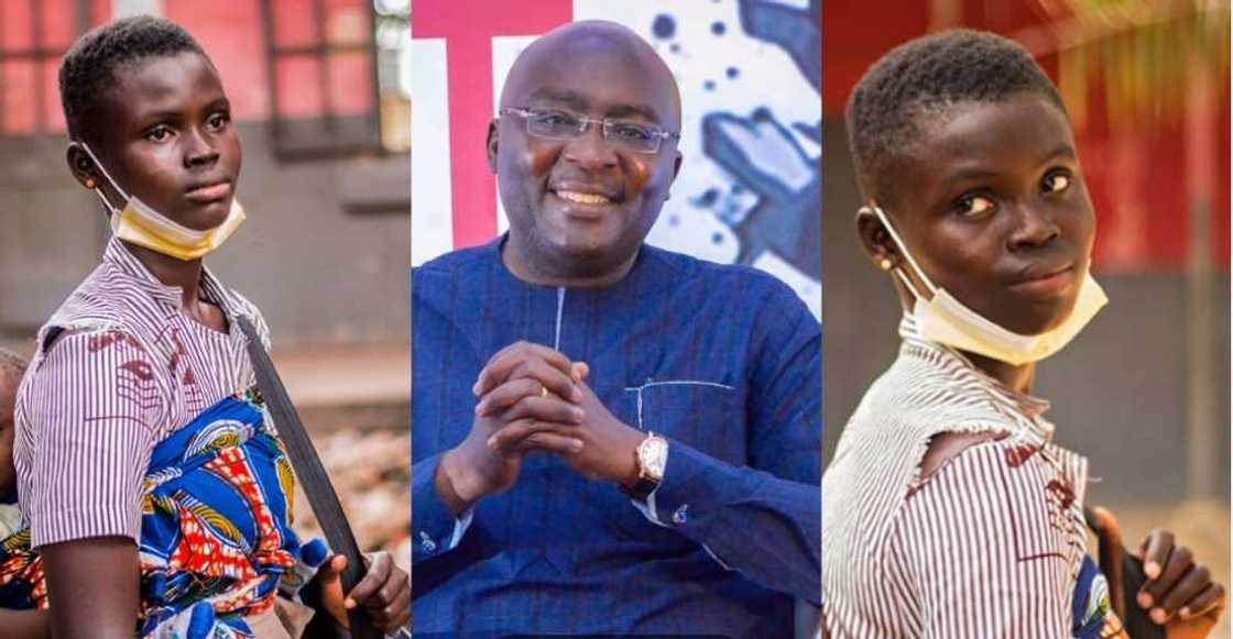 Bawumia Gets Accommodation for Teenage Mom in School with her 10-month-old Son; She Speaks in Video Bawumia Gets Accommodation for Teenage Mom in School with her 10-month-old Son; She Speaks in Video