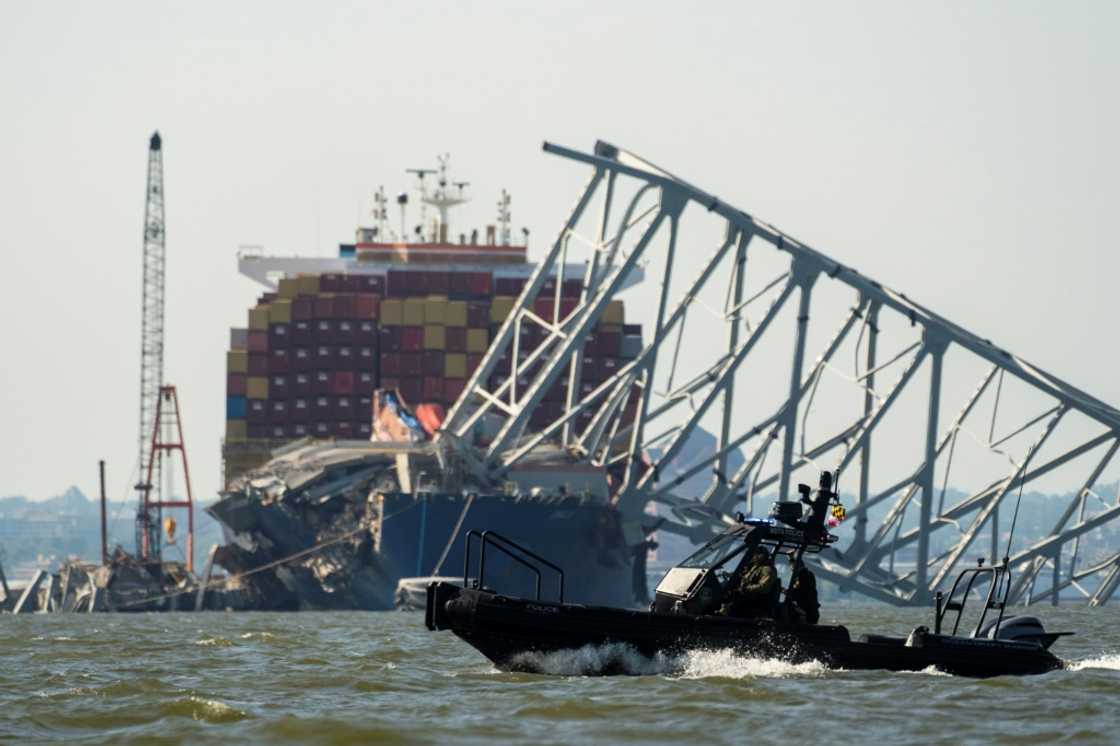 The Dali container ship struck a support column of the Francis Scott Key Bridge in Baltimore, causing its total collapse in March 2024 The Dali container ship struck a support column of the Francis Scott Key Bridge in Baltimore, causing its total collapse in March 2024