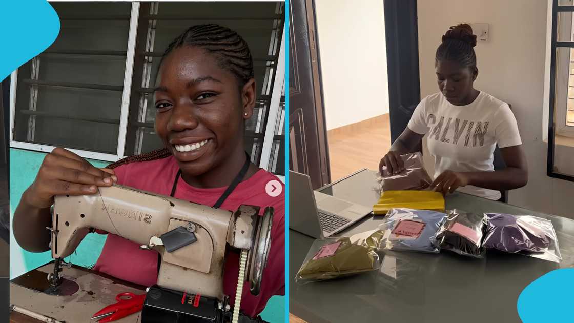 Esther Jewish, The Jew store, Hair bonnet, Hair accessories, young entrepreneur, 19-year-old, daily earning.