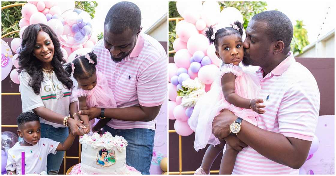 John Dumelo's daughter John Dumelo's daughter