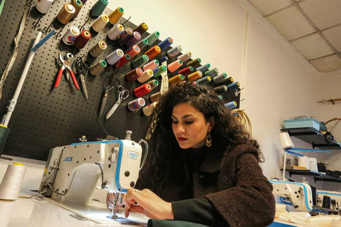Alaa Adel, 33, counts herself among a limited number of female entrepreneurs in a country where most women don't work outside the home Alaa Adel, 33, counts herself among a limited number of female entrepreneurs in a country where most women don't work outside the home