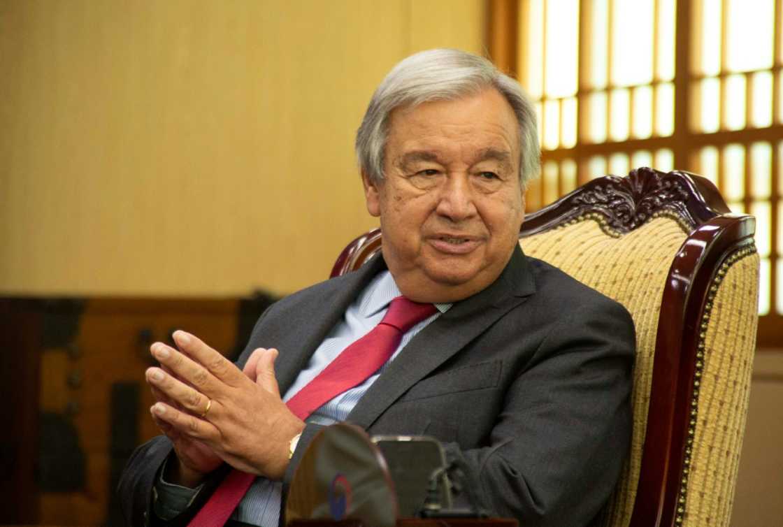 Guterres's comments come as Washington and Seoul officials have repeatedly warned that the North is preparing to carry out what would be its seventh nuclear test Guterres's comments come as Washington and Seoul officials have repeatedly warned that the North is preparing to carry out what would be its seventh nuclear test