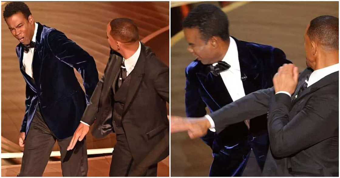 Will Smith Slaps Comedian Chris Rock at the Oscars for Making Joke About Wife Jada Will Smith Slaps Comedian Chris Rock at the Oscars for Making Joke About Wife Jada