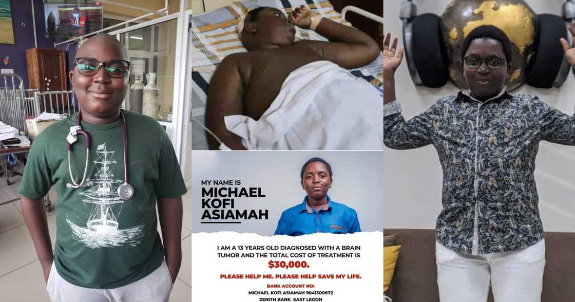 Michael Asiamah: 13-Year-Old Boy Dies After Ghanaians Raised $30k In Hours For His Surgery Michael Asiamah: 13-Year-Old Boy Dies After Ghanaians Raised $30k In Hours For His Surgery