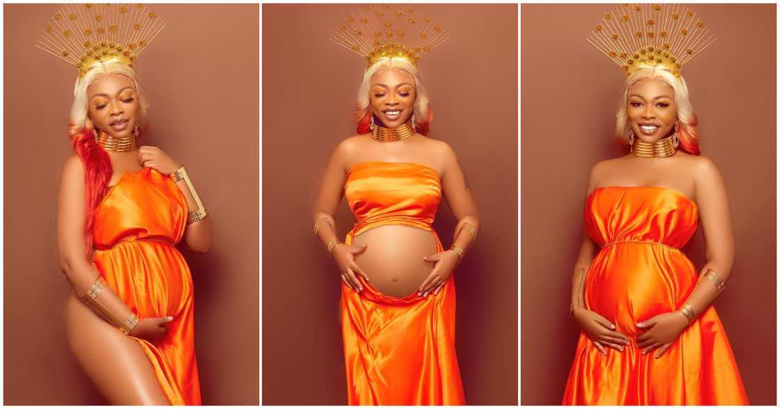 Shatta Michy with baby bump Shatta Michy with baby bump