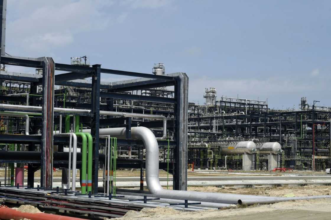 Nigeria's Dangote mega-refinery will aim to cover all the country's domestic petrol needs Nigeria's Dangote mega-refinery will aim to cover all the country's domestic petrol needs