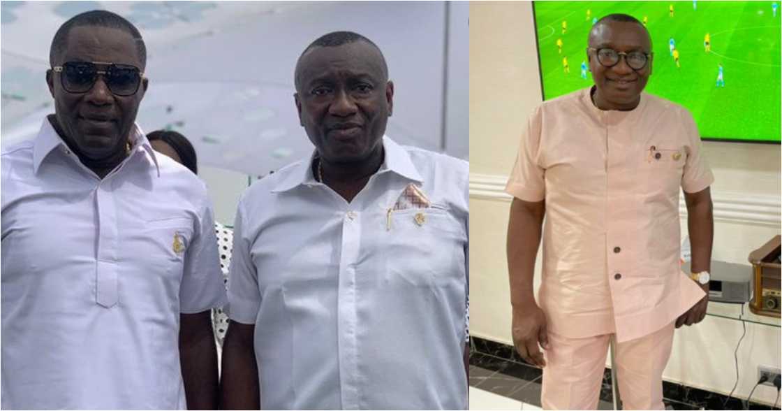 Kennedy Osei celebrates Dr. Ofori Sarpong on his birthday; drops photos