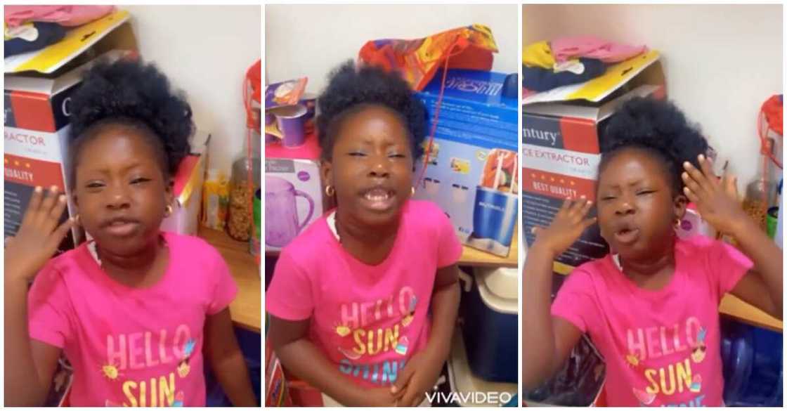 Girl cries out as she narrate how her brother stresses her Girl cries out as she narrate how her brother stresses her