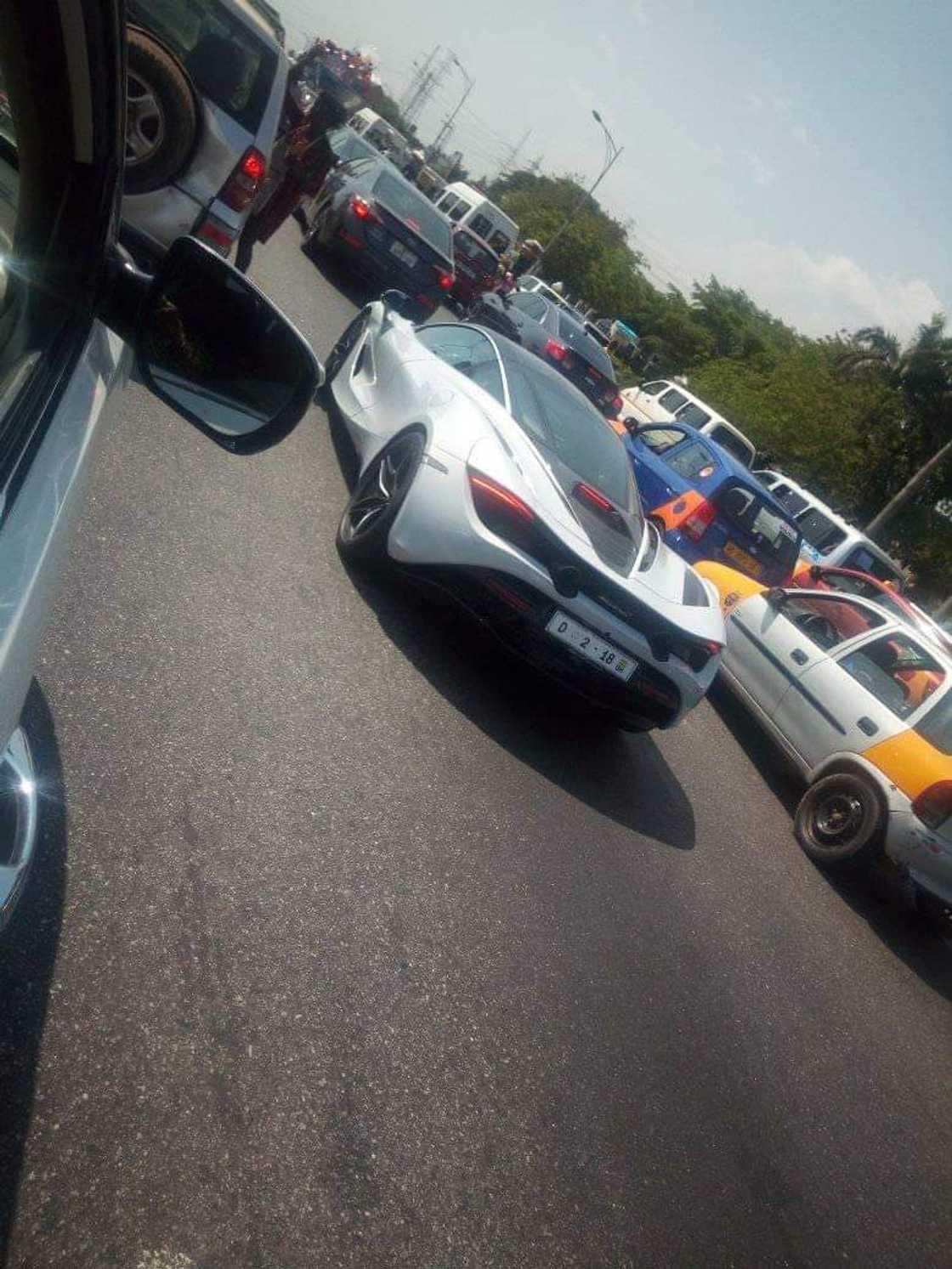 Kwame Despite flaunts his over GH1m black and white powerful car in recent photos Kwame Despite flaunts his over GH1m black and white powerful car in recent photos