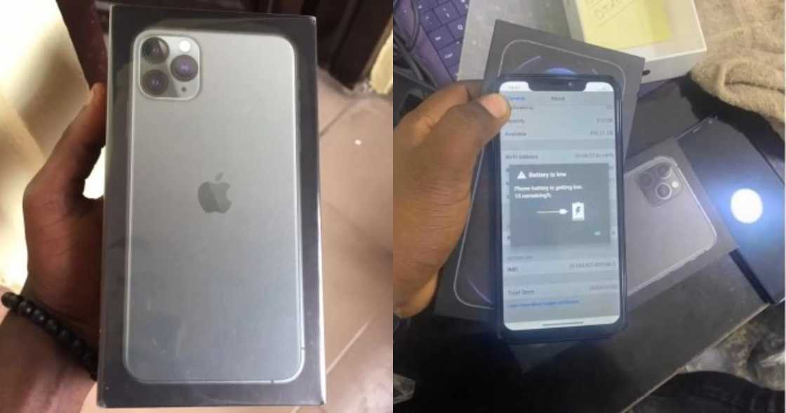 Lady buys iPhone 11 pro max only to discover it has android operating system Lady buys iPhone 11 pro max only to discover it has android operating system