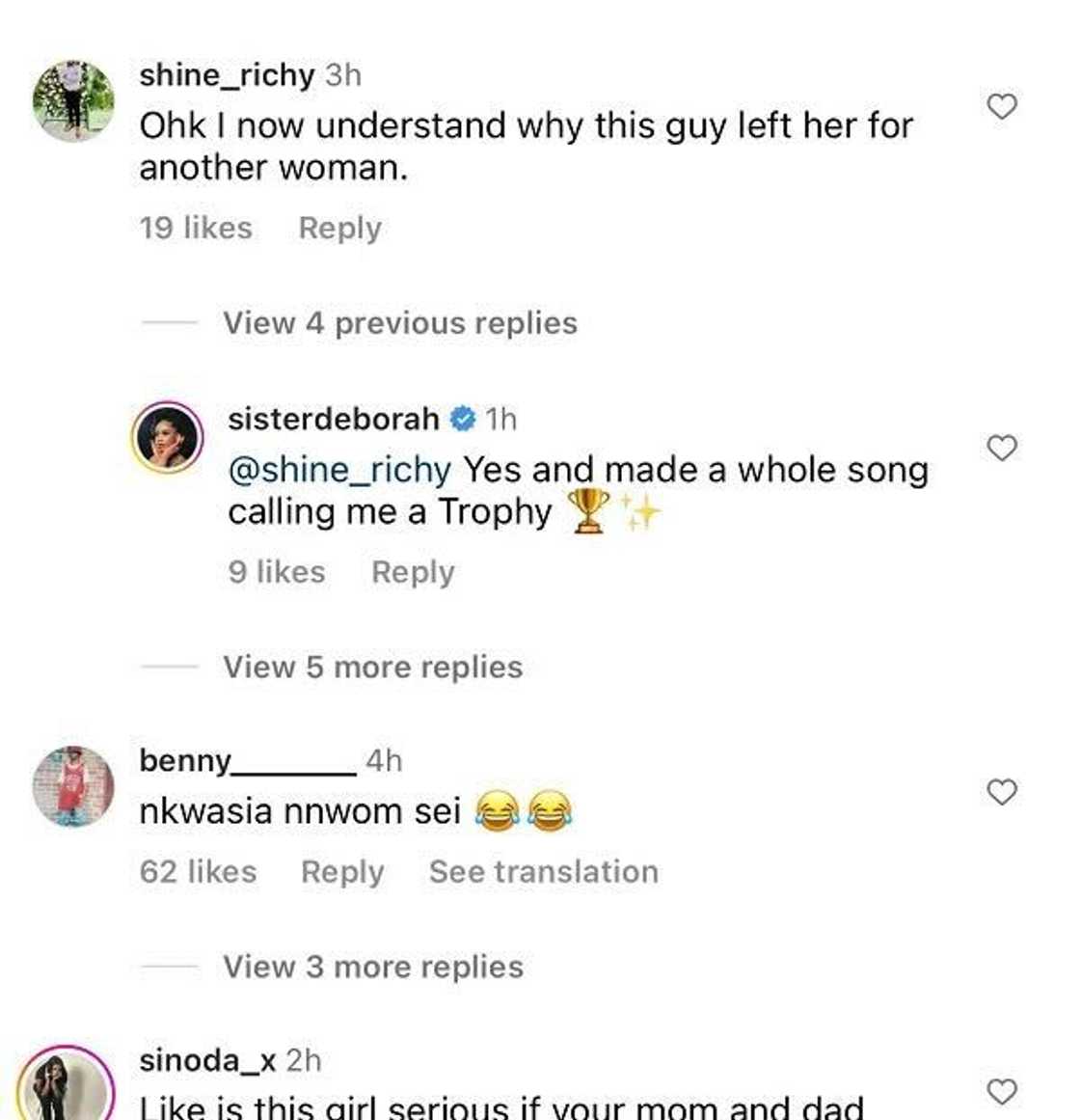 Sister Deborah talks about Sister Deborah talks about