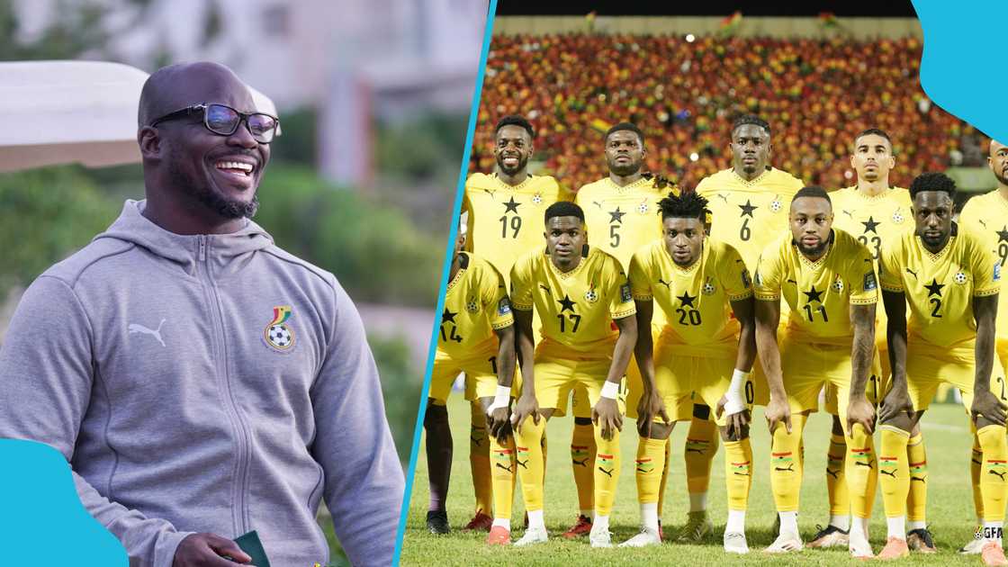 Stephen Appiah delivers message to Black Stars players. Stephen Appiah delivers message to Black Stars players.