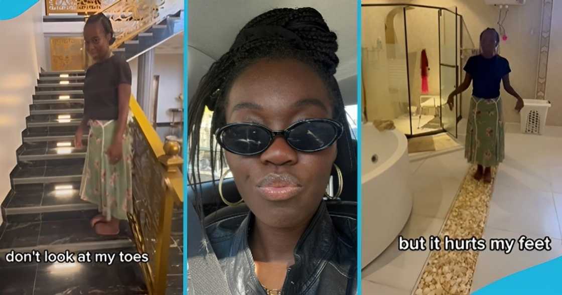 Diasporan lady, Americans, Africans, granny's plush house, Ghana Diasporan lady, Americans, Africans, granny's plush house, Ghana