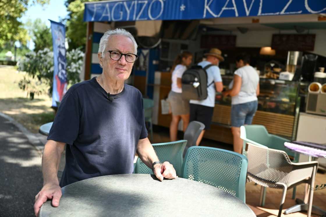 Ice-cream seller Peter Karpati is fighting a controversial marina project Ice-cream seller Peter Karpati is fighting a controversial marina project