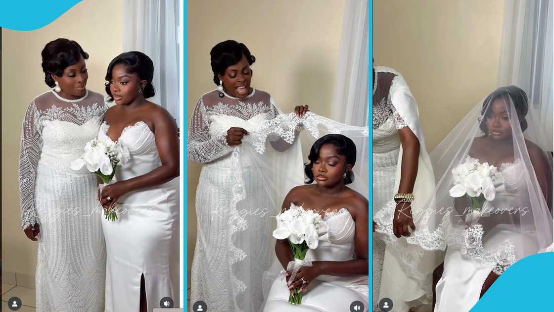 Akosua Agyapong, Amandzeba's daughter, Ewura-Abena Kwakyewaa Brew, Fritz Ababio, Ghanaian Weddings, Celebrity brides Akosua Agyapong, Amandzeba's daughter, Ewura-Abena Kwakyewaa Brew, Fritz Ababio, Ghanaian Weddings, Celebrity brides