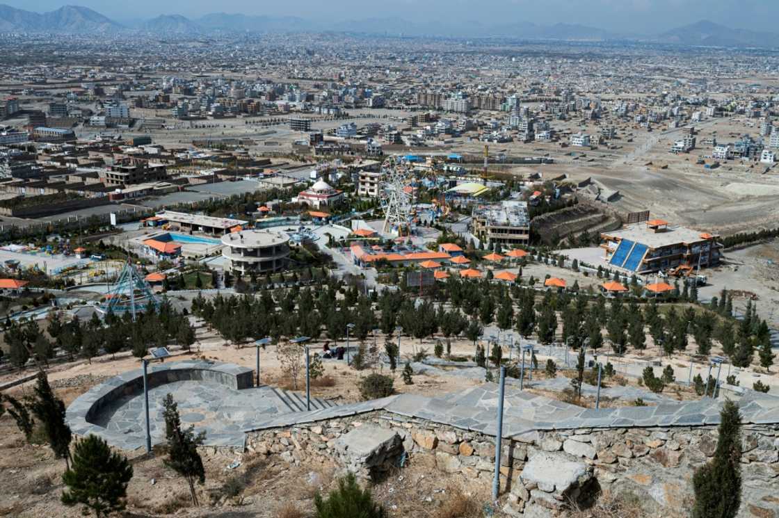 The Habibullah Zazai Park on the outskirts of Kabul The Habibullah Zazai Park on the outskirts of Kabul