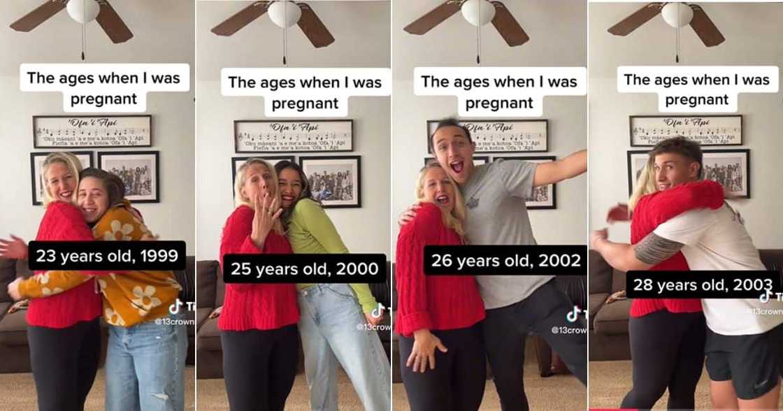 Woman with 14 children over 10 years Woman with 14 children over 10 years