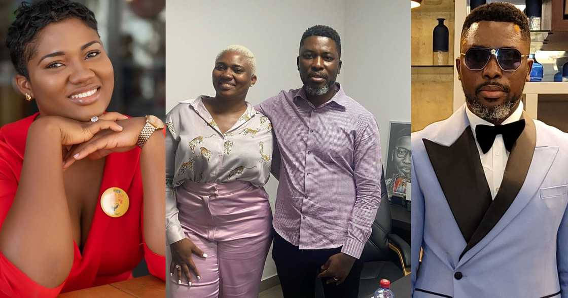 Abena Korkor visits A-Plus Abena Korkor visits A-Plus