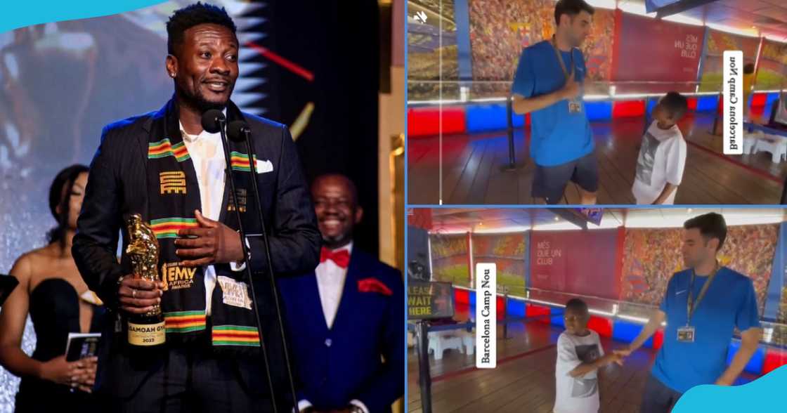 A Spanish man, upon hearing the name Ghana, started mentioning Asamoah Gyan and Michael Essien as a way of recognising the country A Spanish man, upon hearing the name Ghana, started mentioning Asamoah Gyan and Michael Essien as a way of recognising the country