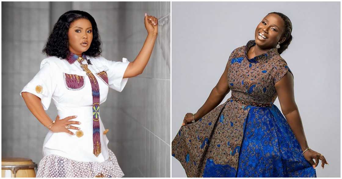 Nana Ama McBrown and Diana Hamilton Nana Ama McBrown and Diana Hamilton