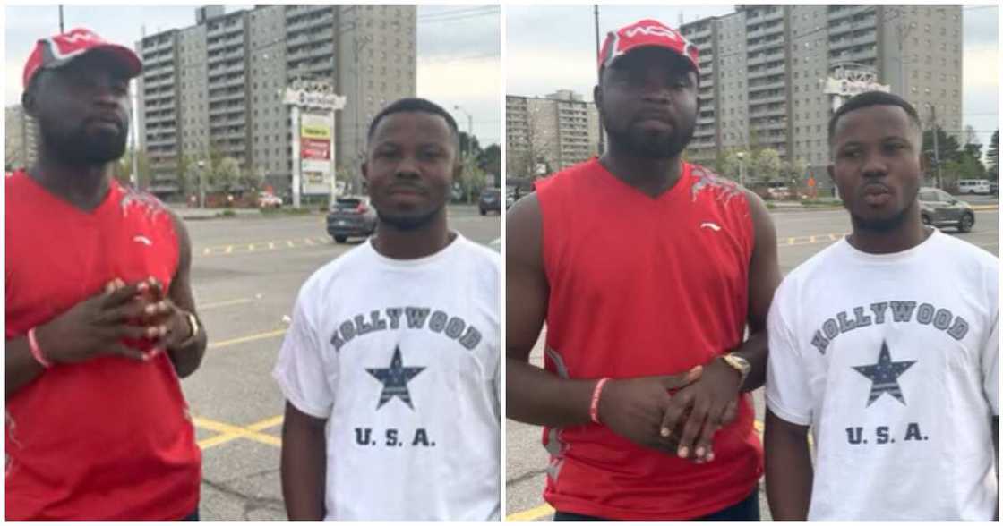 Photo of two Ghanaian men in Canada Photo of two Ghanaian men in Canada