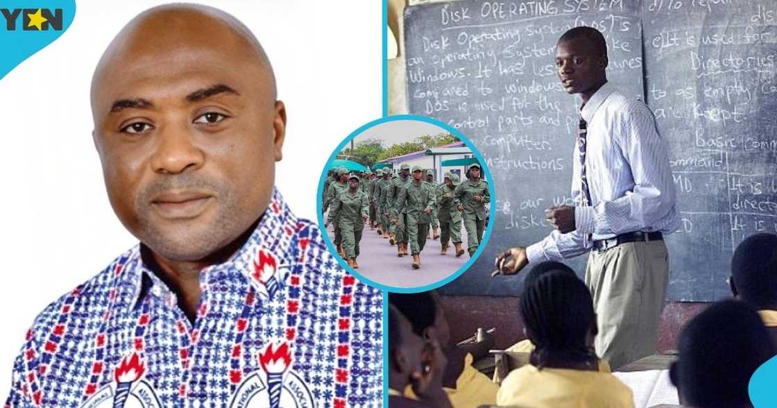 The Ghana National Association of Teachers, GNAT, assaults on teachers, military personnel, Adiewoso M/A Basic School, Tarkwa Nsuaem Municipality, Western Region.