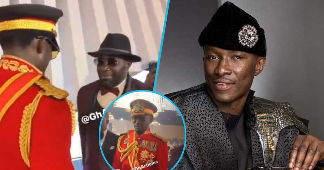 Photos of Freedom Jacob Caesar and Osei Kwame Despite. Photos of Freedom Jacob Caesar and Osei Kwame Despite.