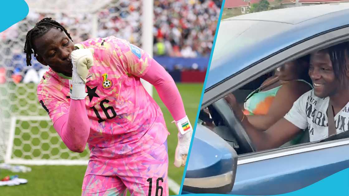 Benjamin Asare Spotted With Mystery Woman After Ghana's World Cup Exploits: Fans React Benjamin Asare Spotted With Mystery Woman After Ghana's World Cup Exploits: Fans React