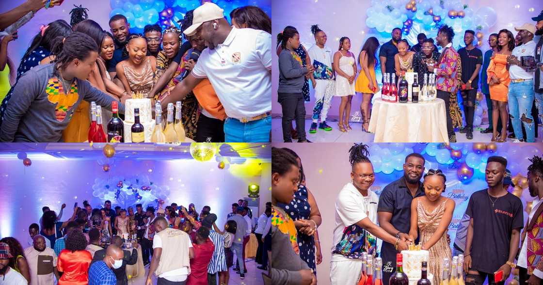 Akuapem Poloo Celebrates 32nd Birthday; Osebo, Ohemaa Woyeje, Tonardo, Other Stars Throng Surprise Party Akuapem Poloo Celebrates 32nd Birthday; Osebo, Ohemaa Woyeje, Tonardo, Other Stars Throng Surprise Party