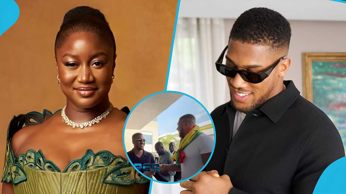 Edwina Nana Dokua Akufo-Addo, Sharaf Mahama, President Mahama, Abubakar Kamoko, Ambitious Tilapia, Bukom Banku, Ghanaian Boxers and Anthony Joshua Edwina Nana Dokua Akufo-Addo, Sharaf Mahama, President Mahama, Abubakar Kamoko, Ambitious Tilapia, Bukom Banku, Ghanaian Boxers and Anthony Joshua