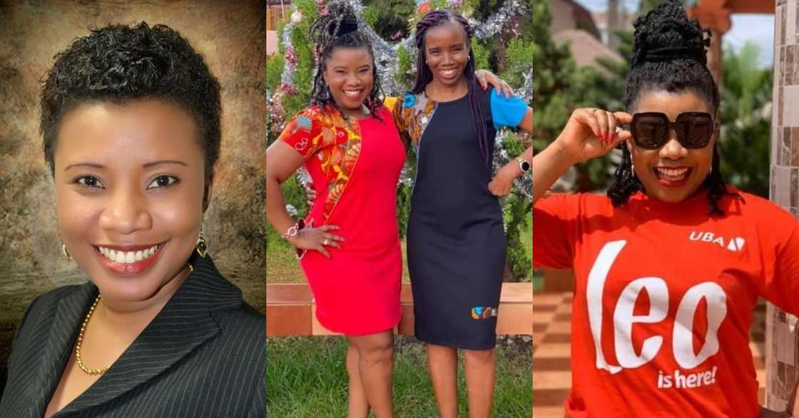 Meet the beautiful sister of NSMQ Quiz Mistress who is a bank manager Meet the beautiful sister of NSMQ Quiz Mistress who is a bank manager