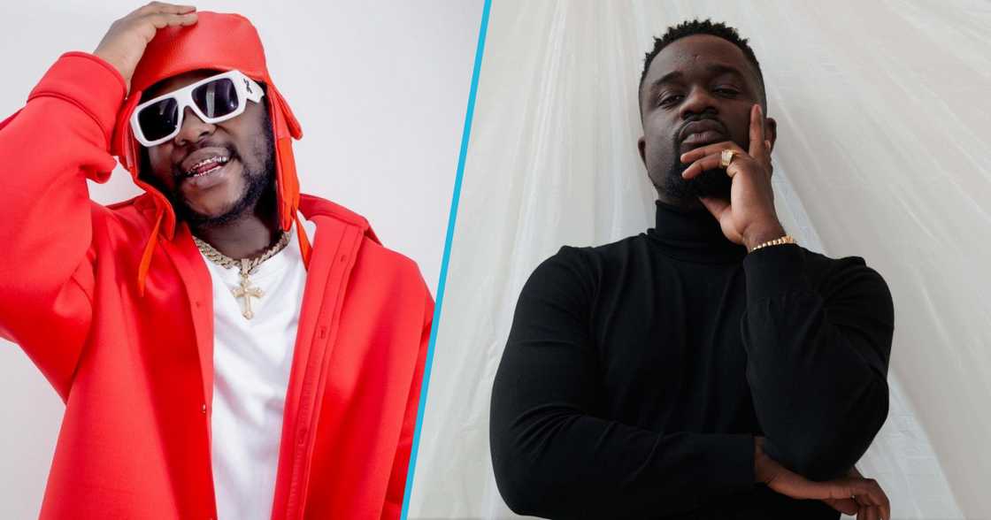 Medikal and Sarkodie in photos