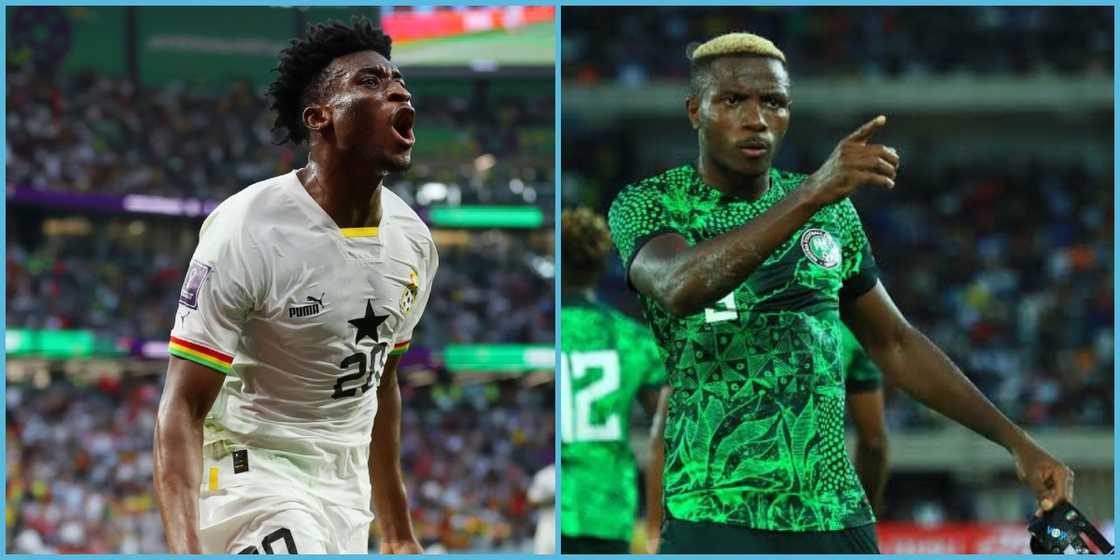 Ghanaians Compare Kudus To Osimehn In Tournament Ghanaians Compare Kudus To Osimehn In Tournament
