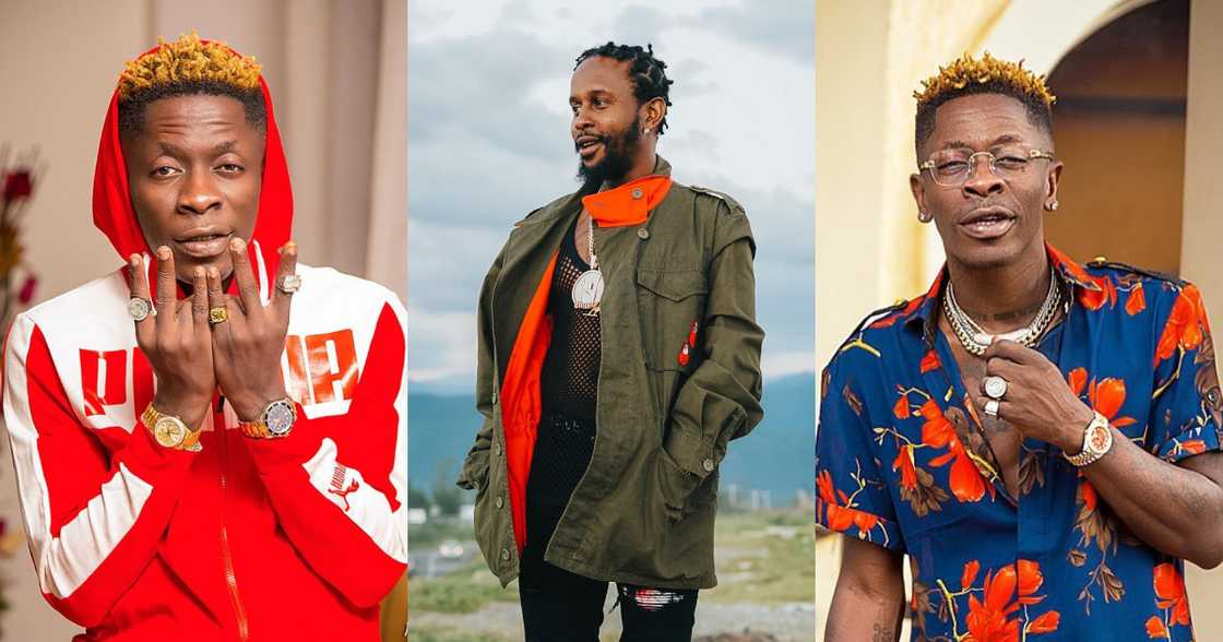 Shatta Wale tears into GH blogger over huge Popcaan collaboration in photo Shatta Wale tears into GH blogger over huge Popcaan collaboration in photo