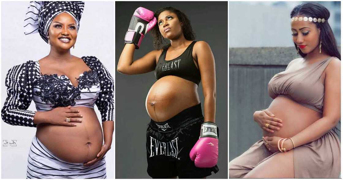 Mcbrown, Yvonne Nelson,Hajia4real, 5 O ther Female Celebs whose pregnancy photoshoot got fans talking Mcbrown, Yvonne Nelson,Hajia4real, 5 O ther Female Celebs whose pregnancy photoshoot got fans talking