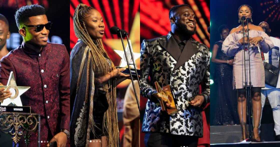 Full list: Kofi Kinaata, Adina, Yaa Yaa, MzVee, other stars, win big at VGMA21 (I) Full list: Kofi Kinaata, Adina, Yaa Yaa, MzVee, other stars, win big at VGMA21 (I)