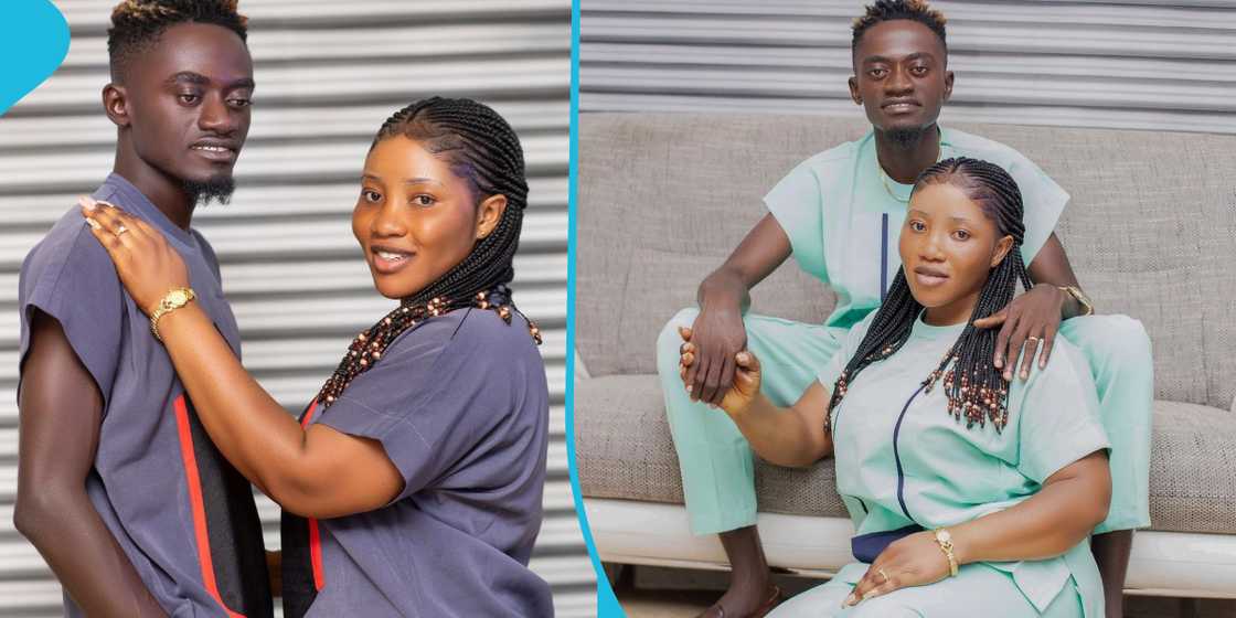 Lil Win's Wife Maame Serwaa revealed the challenges she faces as a mother of three living abroad without her husband.