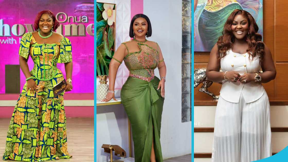 Nana Ama McBrown, AJ Poundz, McBrown's movies, McBrown's YouTube Channel, McBrown's husband, Baby Maxin, McBrown net worth, McBrown TV, McBrown oil