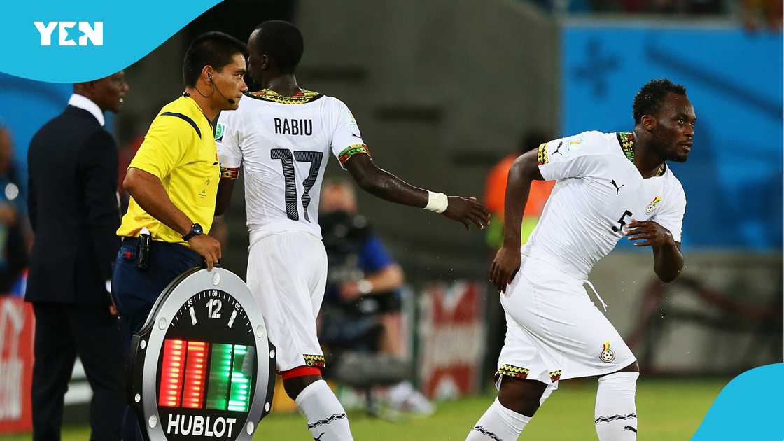 Rabiu Mohammed made 31 appearances for Ghana. Rabiu Mohammed made 31 appearances for Ghana.