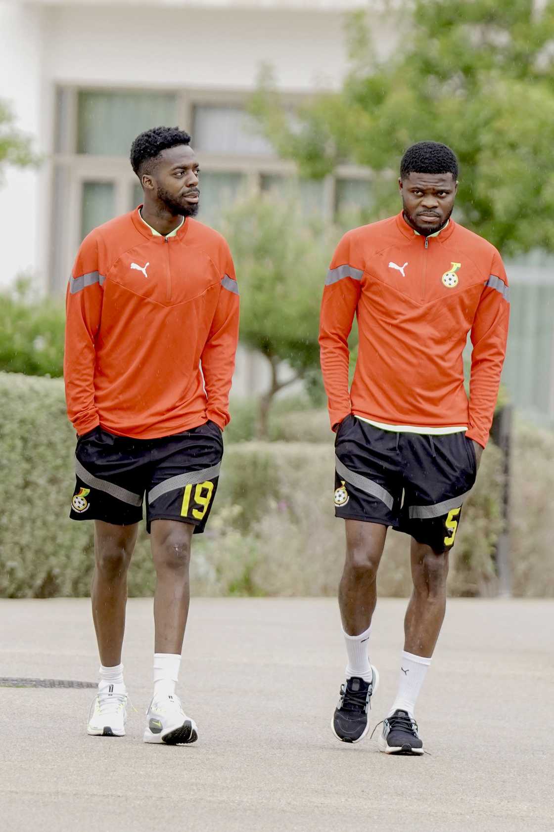 Inaki Williams and Thomas Partey at the Black Stars of Ghana during the March 2025 World Cup qualifiers against Chad and Madagascar Inaki Williams and Thomas Partey at the Black Stars of Ghana during the March 2025 World Cup qualifiers against Chad and Madagascar