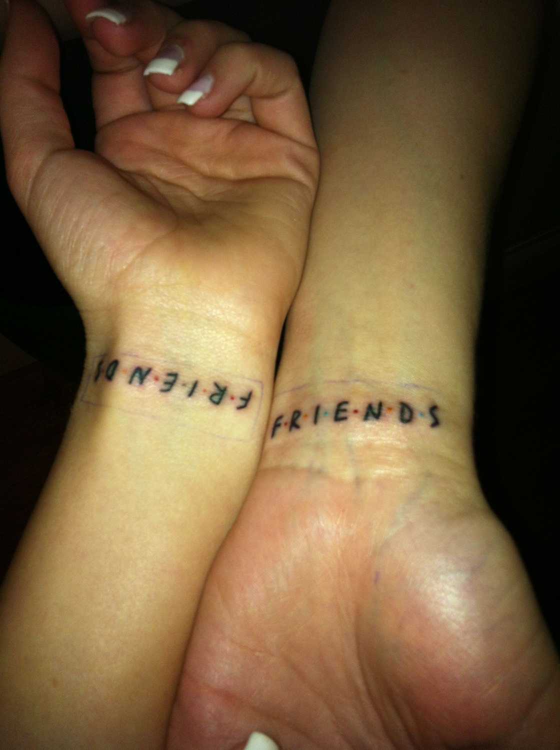 sentimental good friend tattoos