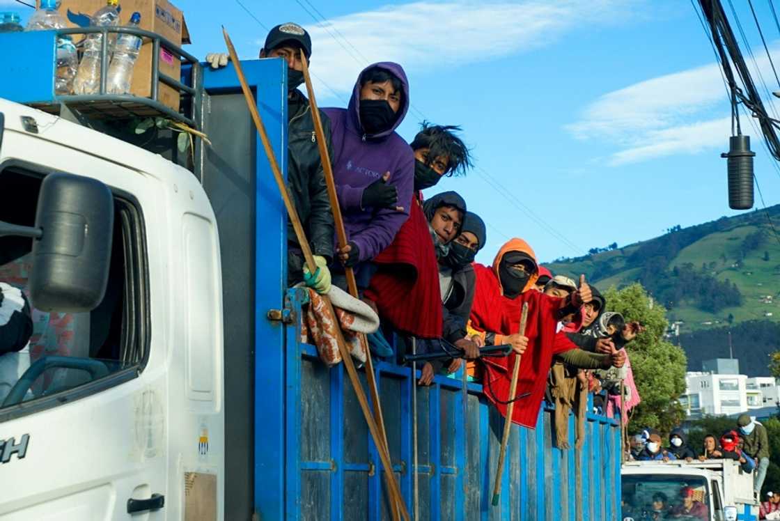 The Ecuadoran Indigenous group Conaie is demanding a price cut to $1.50 a gallon for diesel and $2.10 for gasoline The Ecuadoran Indigenous group Conaie is demanding a price cut to $1.50 a gallon for diesel and $2.10 for gasoline