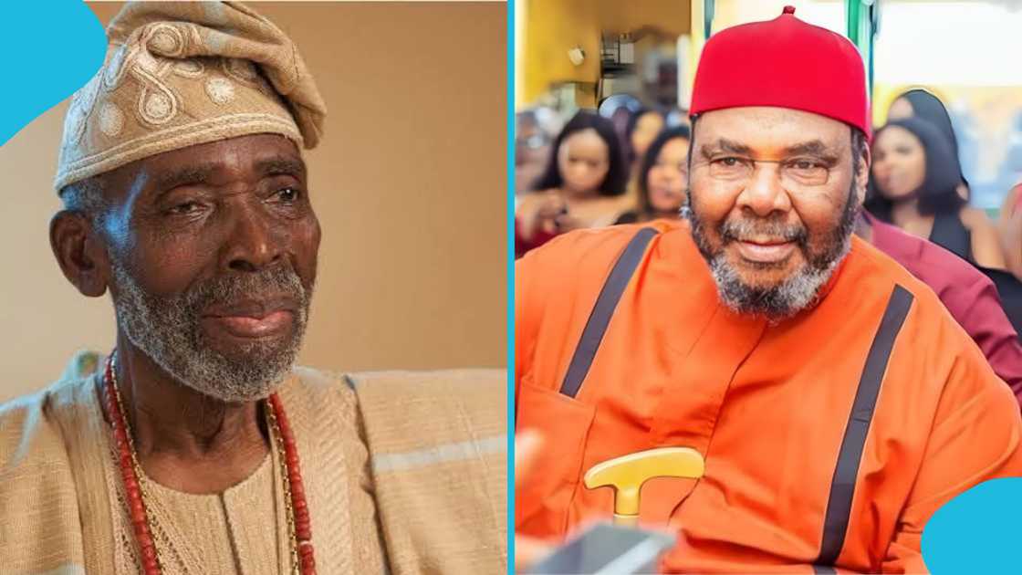 Pete Edochie, Olu Jacobs, Pete Edochie and Olu Jacobs, Olu Jacobs death, last meeting between Pete Edochie and Olu Jacobs, Nollywood actors