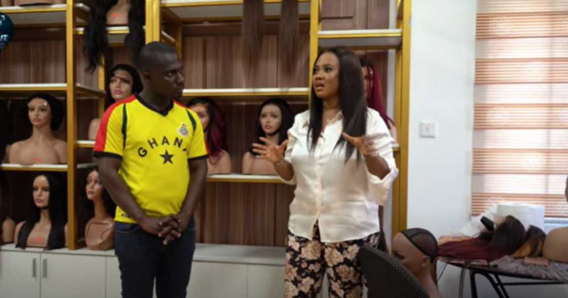 Ghanaian hair seller opens up about expensive prices of human hair Ghanaian hair seller opens up about expensive prices of human hair