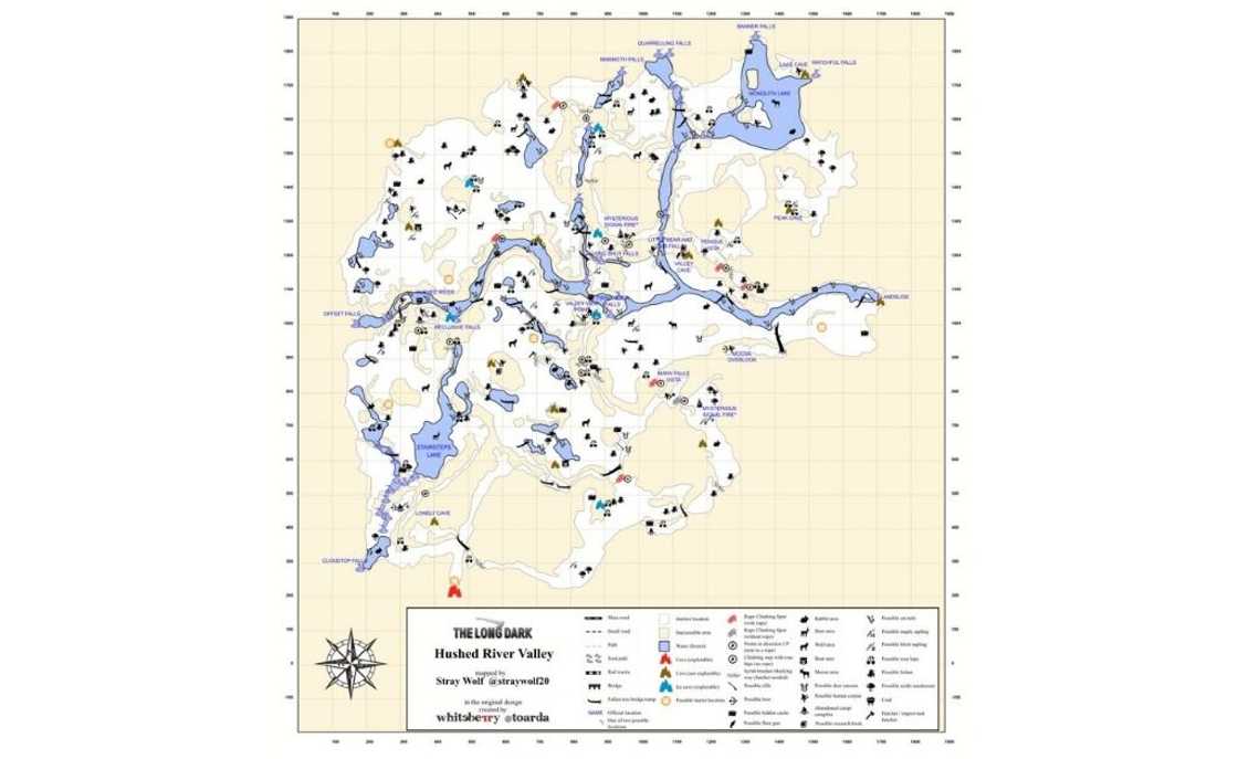 The long dark map The long dark map