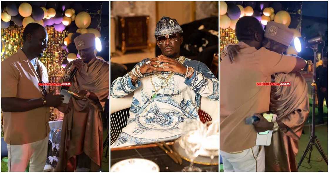 Nana Kwame Bediako Gives Wealthy Friend Blank Cheque Nana Kwame Bediako Gives Wealthy Friend Blank Cheque