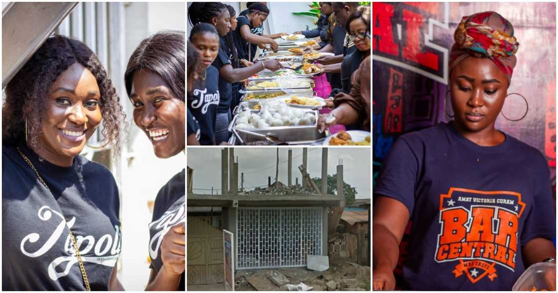 Francisca Osei, owner of Bar Central, a Central University graduate Francisca Osei, owner of Bar Central, a Central University graduate