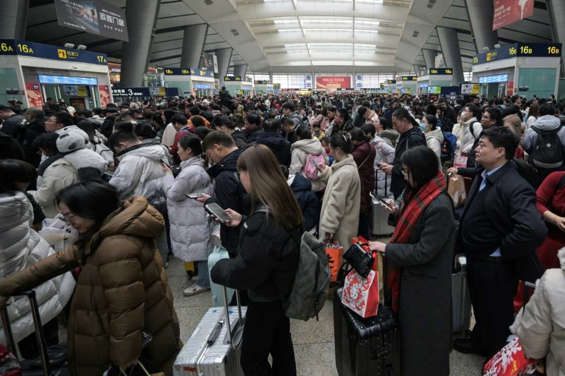 Analysts pointed to data showing a 61 percent year-on-year rise in rail trips made in China during the Lunar New Year holiday as being a positive sign Analysts pointed to data showing a 61 percent year-on-year rise in rail trips made in China during the Lunar New Year holiday as being a positive sign