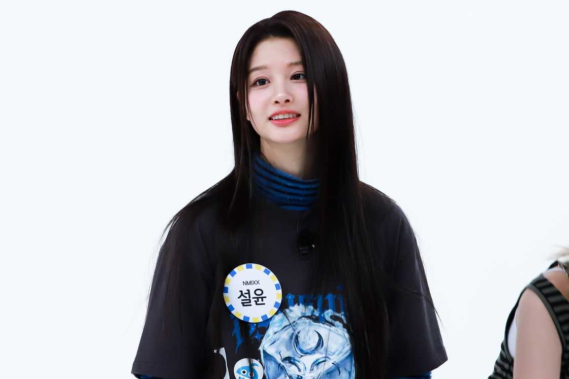 Sullyoon of NMIXX at the MBC Every1 'Weekly Idol' show. Sullyoon of NMIXX at the MBC Every1 'Weekly Idol' show.