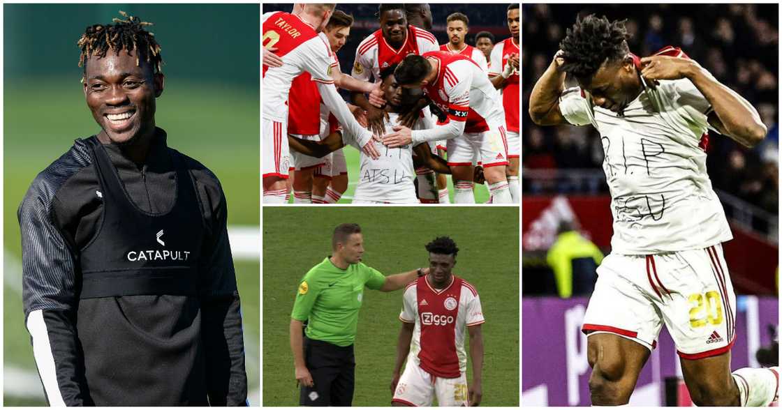 Mohammed Kudus tribute to Christian Atsu Mohammed Kudus tribute to Christian Atsu